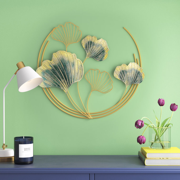 Etta Avenue Metal Abstract And Geometric Wall Decor & Reviews Wayfair